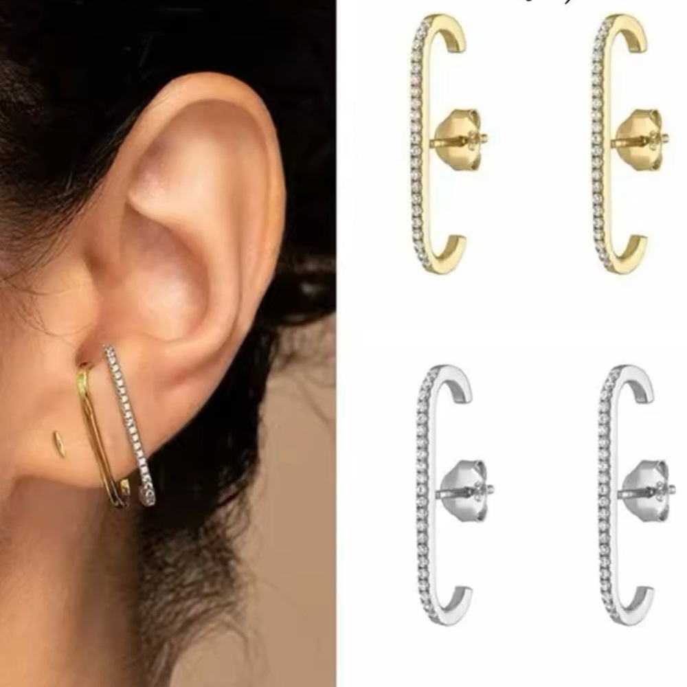 Beautiful earrings.. something different and elegant!!!!
